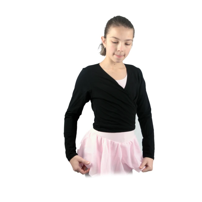 Capezio cross over top, top za zagrijavanje za djevojčice Capezio cross over top, top za zagrijavanje za djevojčice
