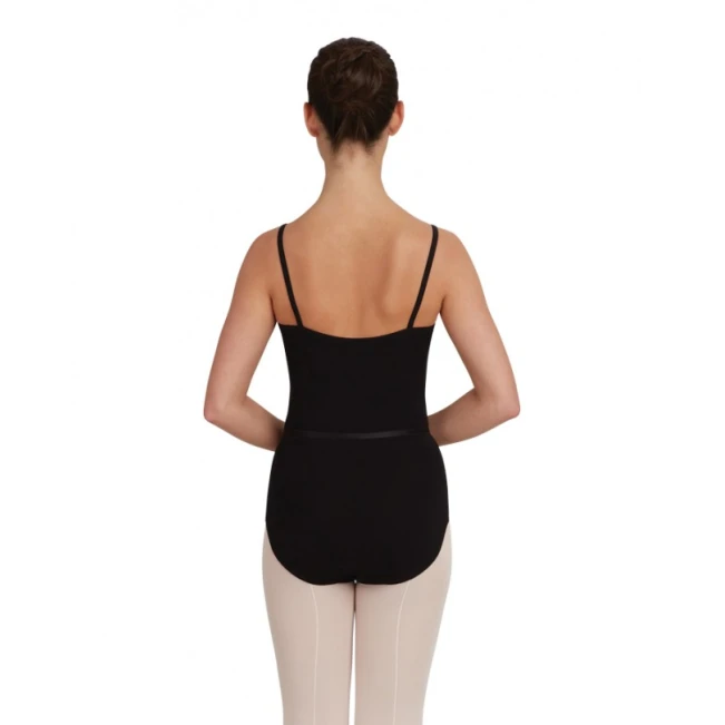Capezio CAD100B baletni triko na naramenice s pojasom Capezio CAD100B baletni triko na naramenice s pojasom