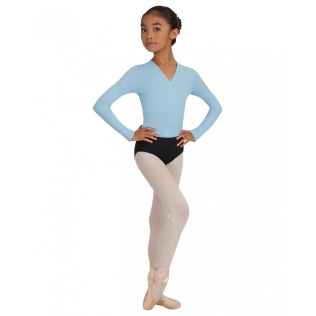 Capezio cross over top, top za zagrijavanje za djevojčice Capezio cross over top, top za zagrijavanje za djevojčice