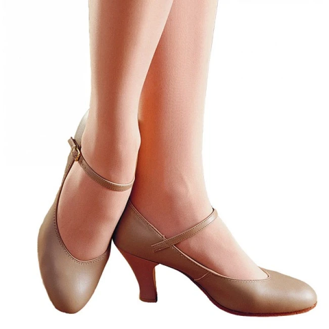 Capezio Theatrical Footlight 3", karakterne cipele Capezio Theatrical Footlight 3", karakterne cipele