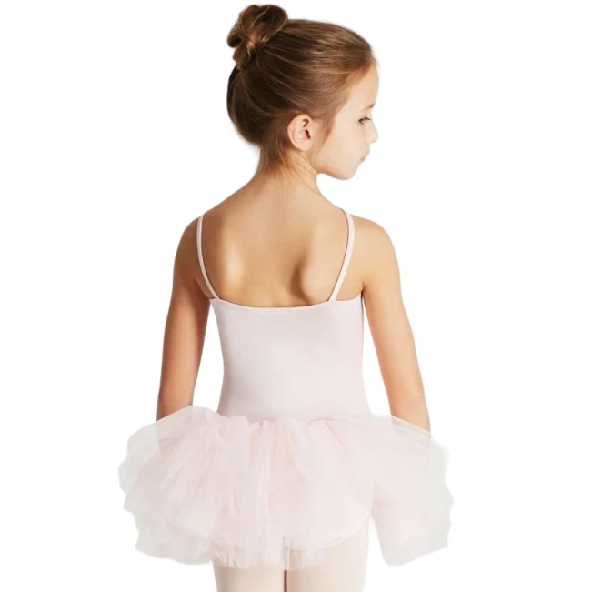 Capezio Ruffle Yoke, dječji triko s tutu suknjicom Capezio Ruffle Yoke, dječji triko s tutu suknjicom