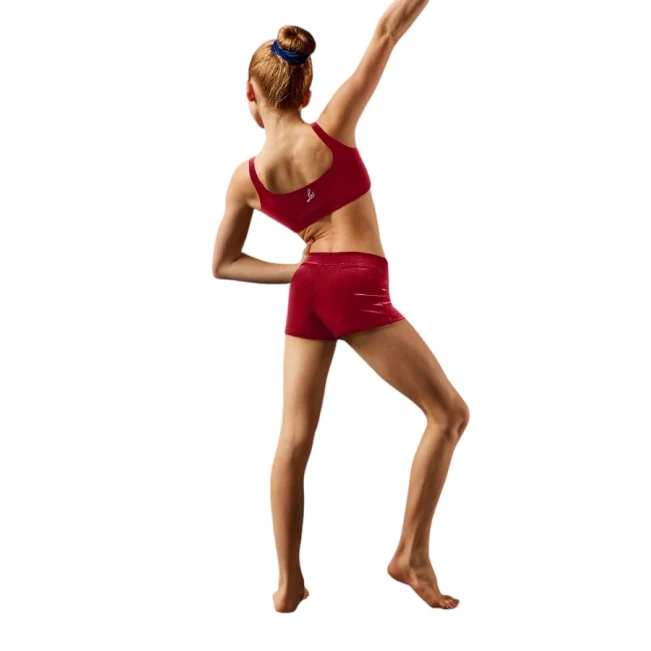 Bloch Leos baršunasti crop top, top za dame