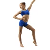Bloch Leos baršunasti crop top, top za dame