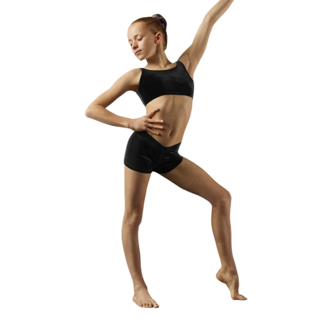 Bloch Leos baršunasti crop top, top za dame