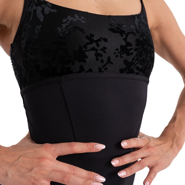 Capezio Elsa, ženski dres na tanke naramenice