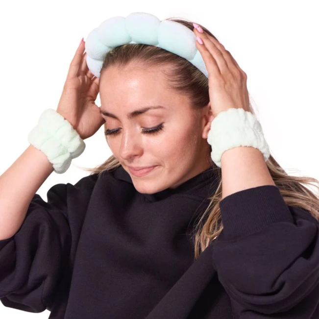 Capezio Spa set, set trake za kosu i narukvica Capezio Spa set, set trake za kosu i narukvica