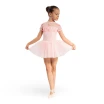 Bloch Belle Floral cap sleeve CL4282, tutu haljina za djevojčice