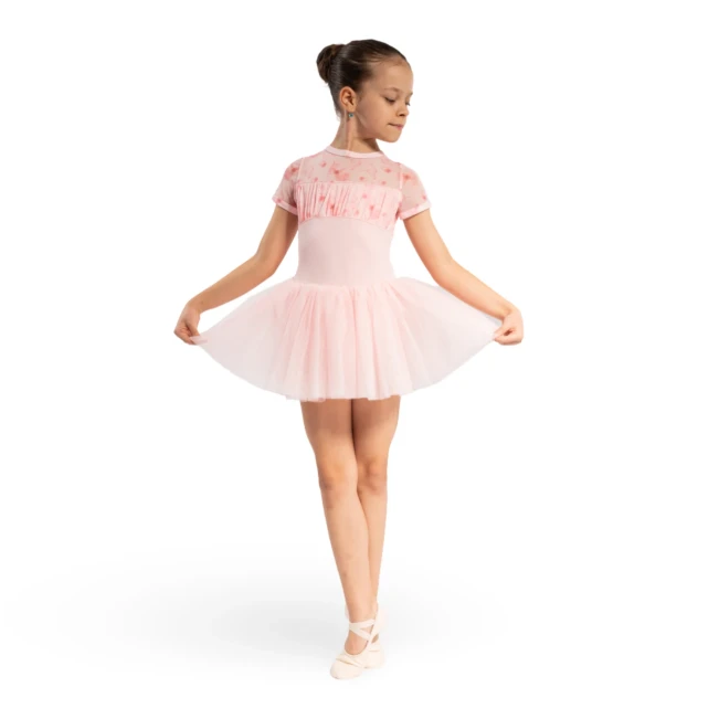 Bloch Belle Floral cap sleeve CL4282, tutu haljina za djevojčice