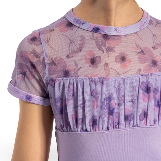 Bloch Belle Floral cap sleeve CL4282, tutu haljina za djevojčice