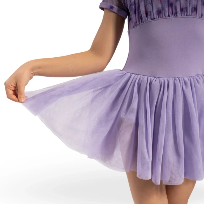 Bloch Belle Floral cap sleeve CL4282, tutu haljina za djevojčice