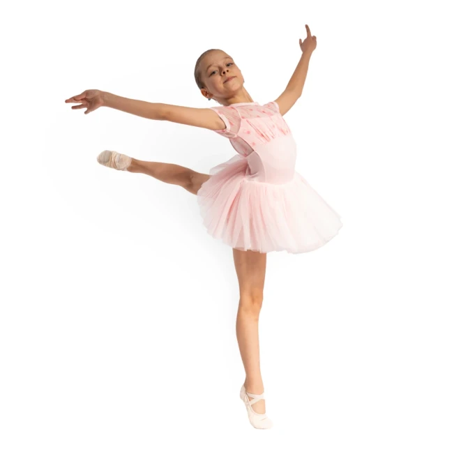 Bloch Belle Floral cap sleeve CL4282, tutu haljina za djevojčice