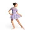 Bloch Belle Floral cap sleeve CL4282, tutu haljina za djevojčice