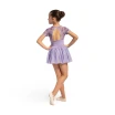 Bloch Belle Floral cap sleeve CL4282, tutu haljina za djevojčice