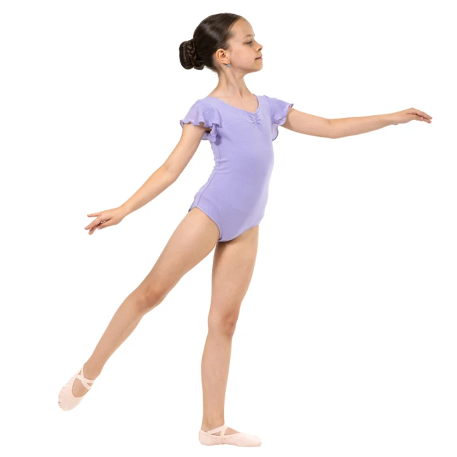 Bloch Scarlett, djevojački dres s volan rukavom Bloch Scarlett, djevojački dres s volan rukavom