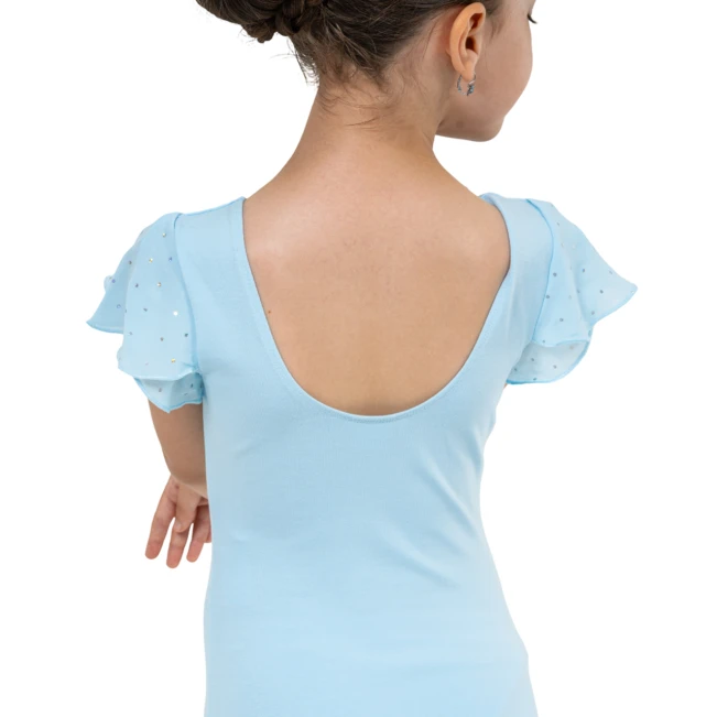 Bloch Scarlett, djevojački dres s volan rukavom Bloch Scarlett, djevojački dres s volan rukavom