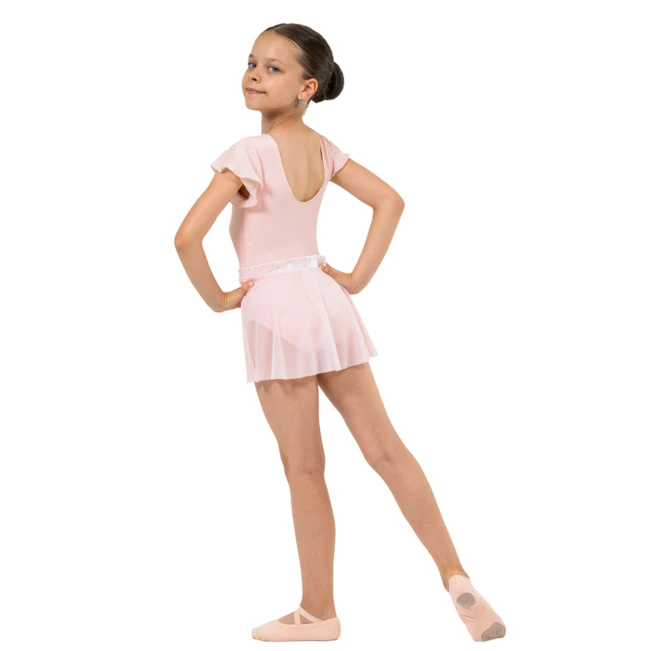 Bloch Scarlett, djevojački dres s volan rukavom Bloch Scarlett, djevojački dres s volan rukavom