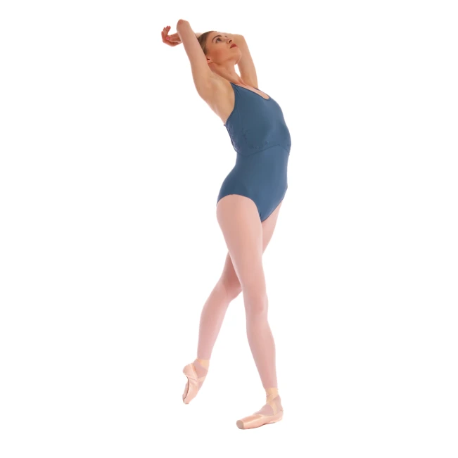 Bloch Fleur Floral tank leotard, ženski dres sa širokim naramenicama Bloch Fleur Floral tank leotard, ženski dres sa širokim naramenicama