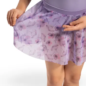 Bloch Grace Floral, djevojačka suknja s cvjetićima