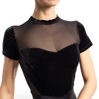Bloch Gia cap sleeve triko, triko za dame 