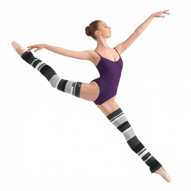 Bloch Striped leg warmers, prugaste štucne iznad koljena Bloch Striped leg warmers, prugaste štucne iznad koljena