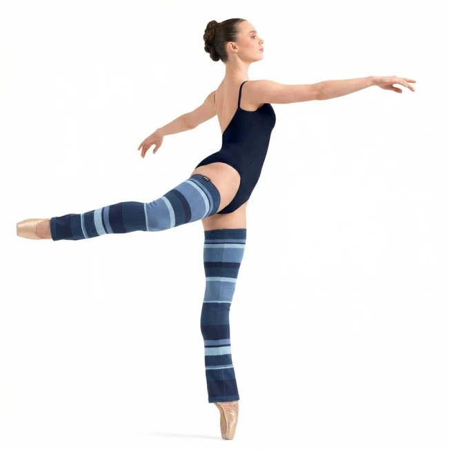 Bloch Striped leg warmers, prugaste štucne iznad koljena Bloch Striped leg warmers, prugaste štucne iznad koljena