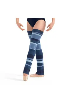 Bloch Striped leg warmers, prugaste štucne iznad koljena