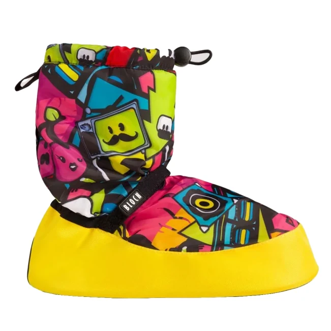 Bloch booties IM009BP crazy printed bootie, zagrijavajuća obuća Bloch booties IM009BP crazy printed bootie, zagrijavajuća obuća