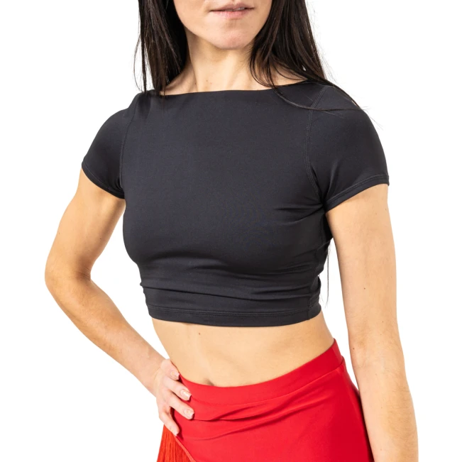 Capezio Clover Crop Top, ženski latino top Capezio Clover Crop Top, ženski latino top