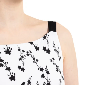 Capezio C'est la vie Fleur, ženski triko s debljim naramenicama - Cascading Florals Capezio