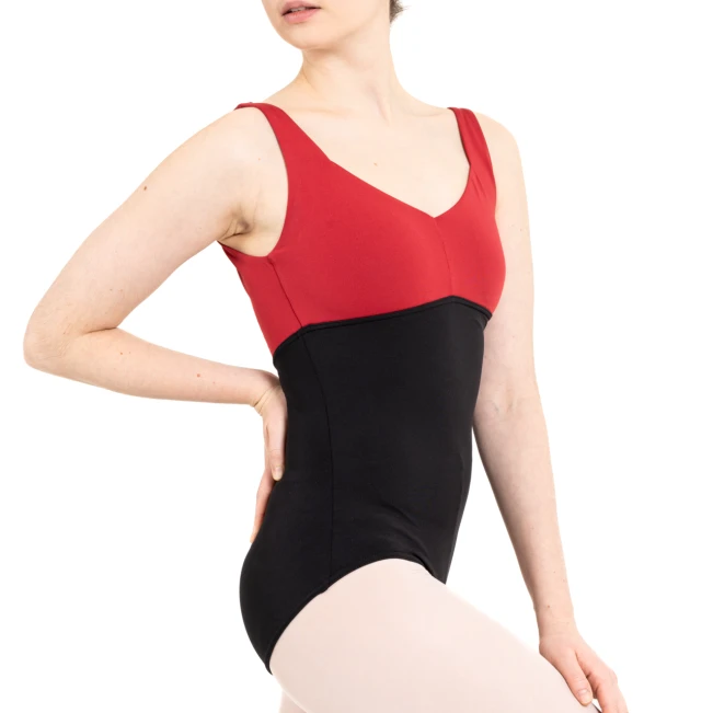 Capezio C'est La Vie Étoile triko, ženski triko sa širim naramenicama Capezio C'est La Vie Étoile triko, ženski triko sa širim naramenicama