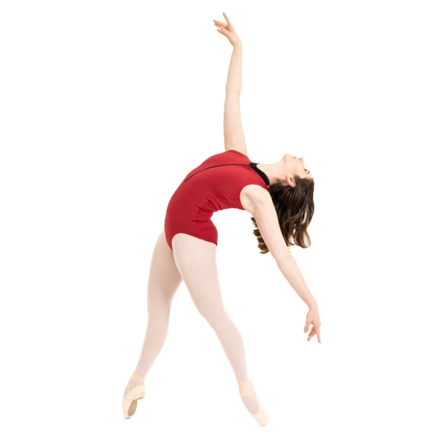 Capezio C'est La Vie La Belle, ženski triko s kopčanjem na ovratniku Capezio C'est La Vie La Belle, ženski triko s kopčanjem na ovratniku