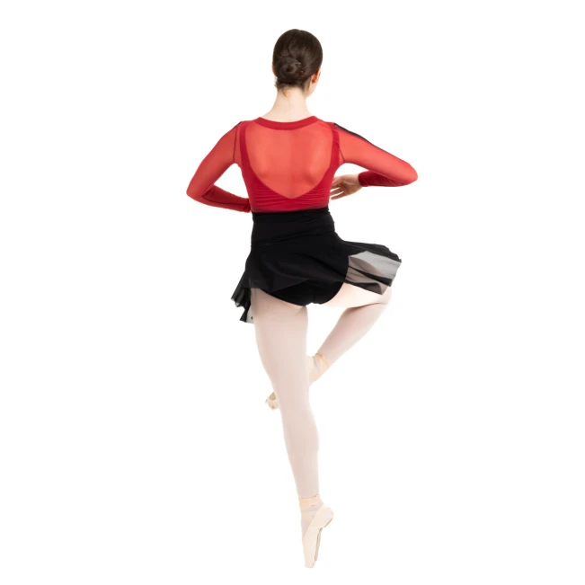 Capezio C'est La Vie Joyeux mesh cover up, ženski top Capezio C'est La Vie Joyeux mesh cover up, ženski top
