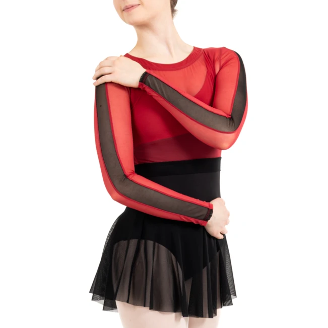 Capezio C'est La Vie Joyeux mesh cover up, ženski top Capezio C'est La Vie Joyeux mesh cover up, ženski top