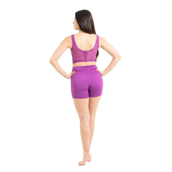 Capezio Bella Notte Vita Side Panel Short, kratke hlače za žene - zumbul ljubičasta