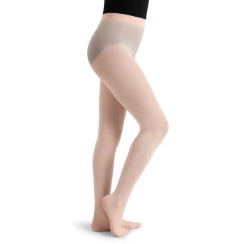 Capezio ultra soft Footed Tight, dječje hulahopke s punim stopalom - Ružičasta baletna Capezio