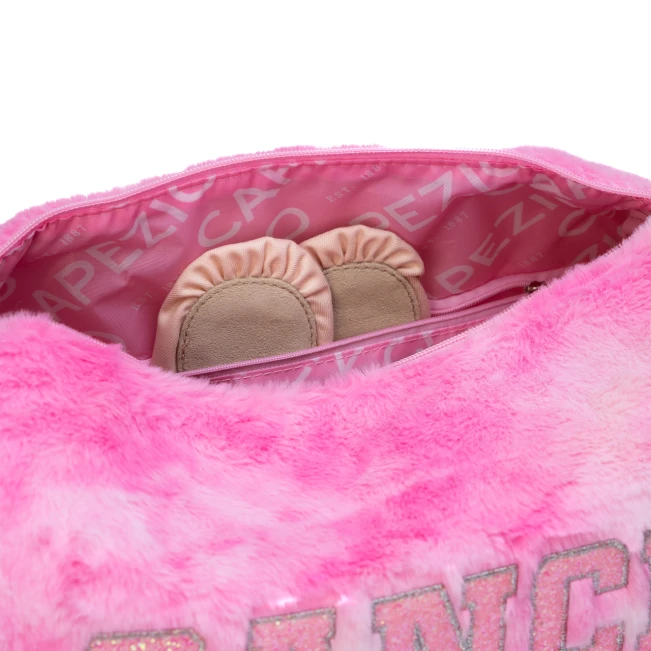 Capezio Faux Fur Dance Duffle, djevojačka torba Capezio Faux Fur Dance Duffle, djevojačka torba