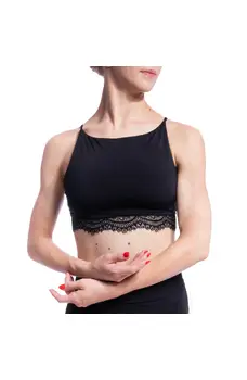 Capezio Breeze Bra Top, ženski top s tankim naramenicama