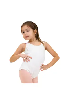Capezio dječji baletni triko s pojasom na široke naramenice