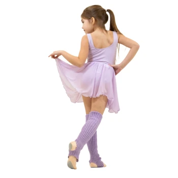 Capezio dječji baletni triko s pojasom na široke naramenice - Ljubičasta - lavender