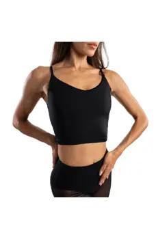 Capezio Dance Cami top, ženski trening latino top na naramenice