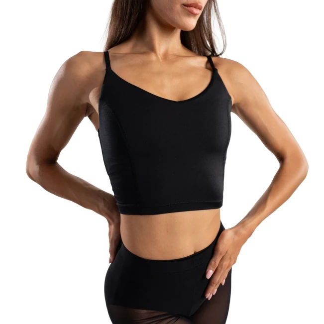 Capezio Dance Cami top, ženski trening latino top na naramenice Capezio Dance Cami top, ženski trening latino top na naramenice