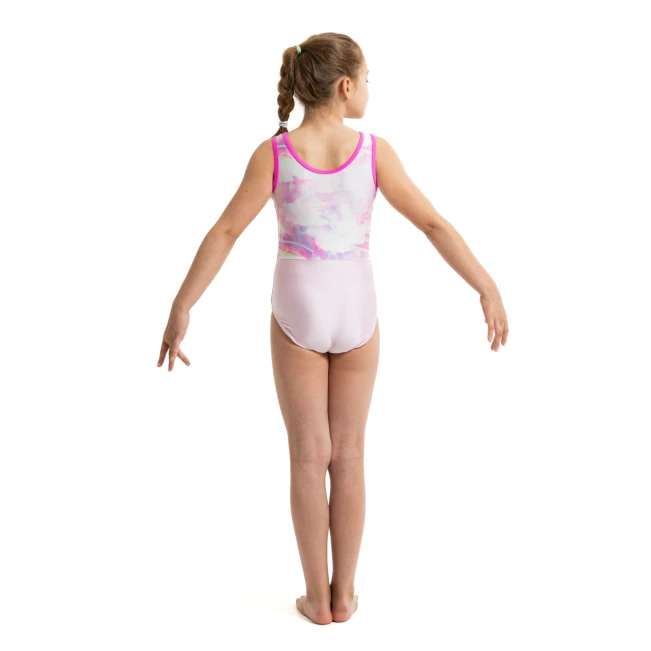 Capezio Candy Cloud Leotard, djevojački gimnastički triko Capezio Candy Cloud Leotard, djevojački gimnastički triko
