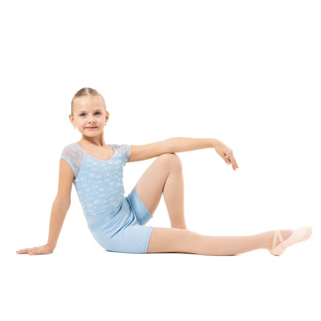 Capezio Cloud Nine Sunburst, djevojačke kratke hlače Capezio Cloud Nine Sunburst, djevojačke kratke hlače