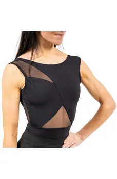 Capezio Elegance Asimetrični, ballroom triko za dame 