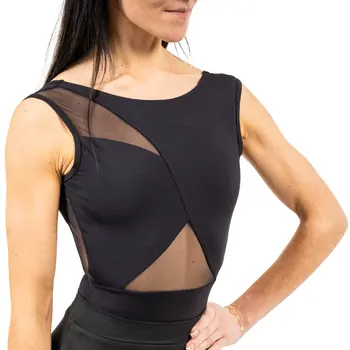 Capezio Elegance Asimetrični, ballroom triko za dame 