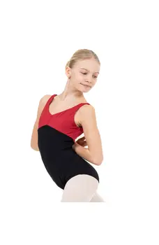 Capezio Cest La Vie Étoile Leotard, djevojački triko sa širim naramenicama