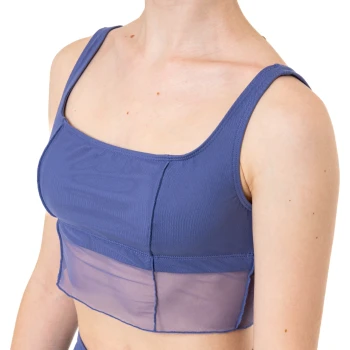 Capezio Eventide, ženski grudnjak - Plava - storm blue