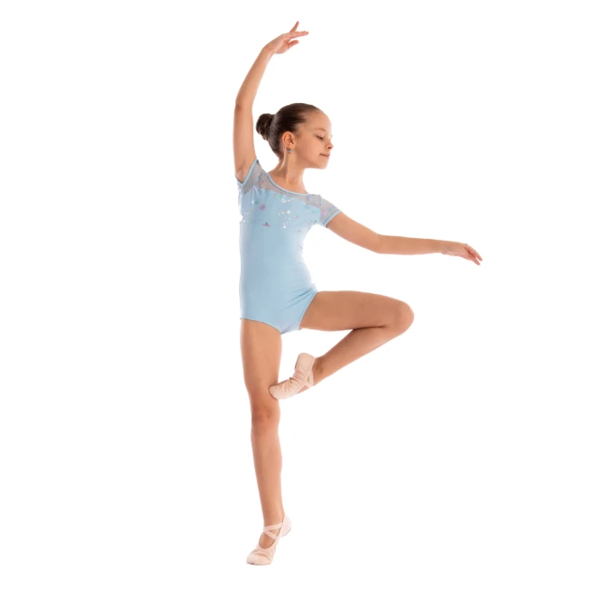 Capezio Galaxy, dječji triko s kratkim rukavima Capezio Galaxy, dječji triko s kratkim rukavima