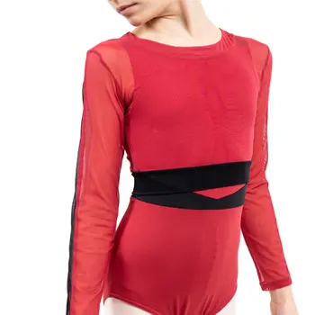 Capezio C'est La Vie Joyeux mesh cover up, djevojački top