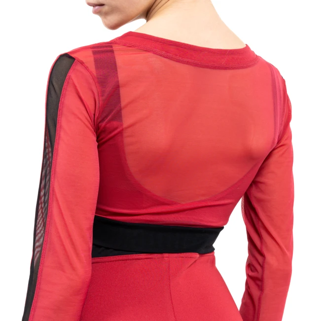 Capezio C'est La Vie Joyeux mesh cover up, djevojački top Capezio C'est La Vie Joyeux mesh cover up, djevojački top